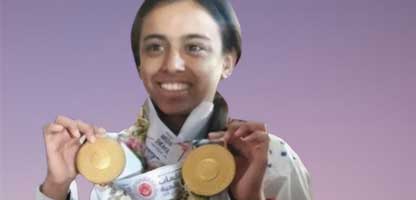 Afrin Ansari Gold Medals